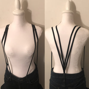 Butt Lifting Women’s Undergarment Suspenders for Pants with Belt Loops. 5 Hook Style