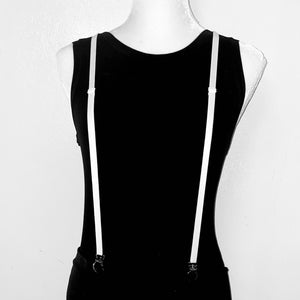 Women’s Undergarment Suspenders, X-back, Butt Lifting, Smoothing Shapewear & Belt Alternative, White