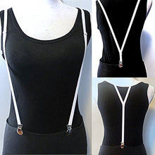 Load image into Gallery viewer, Women’s Undergarment Suspenders, Y-back, Butt Lifting, Smoothing, Shapewear and Belt Alternative, White.