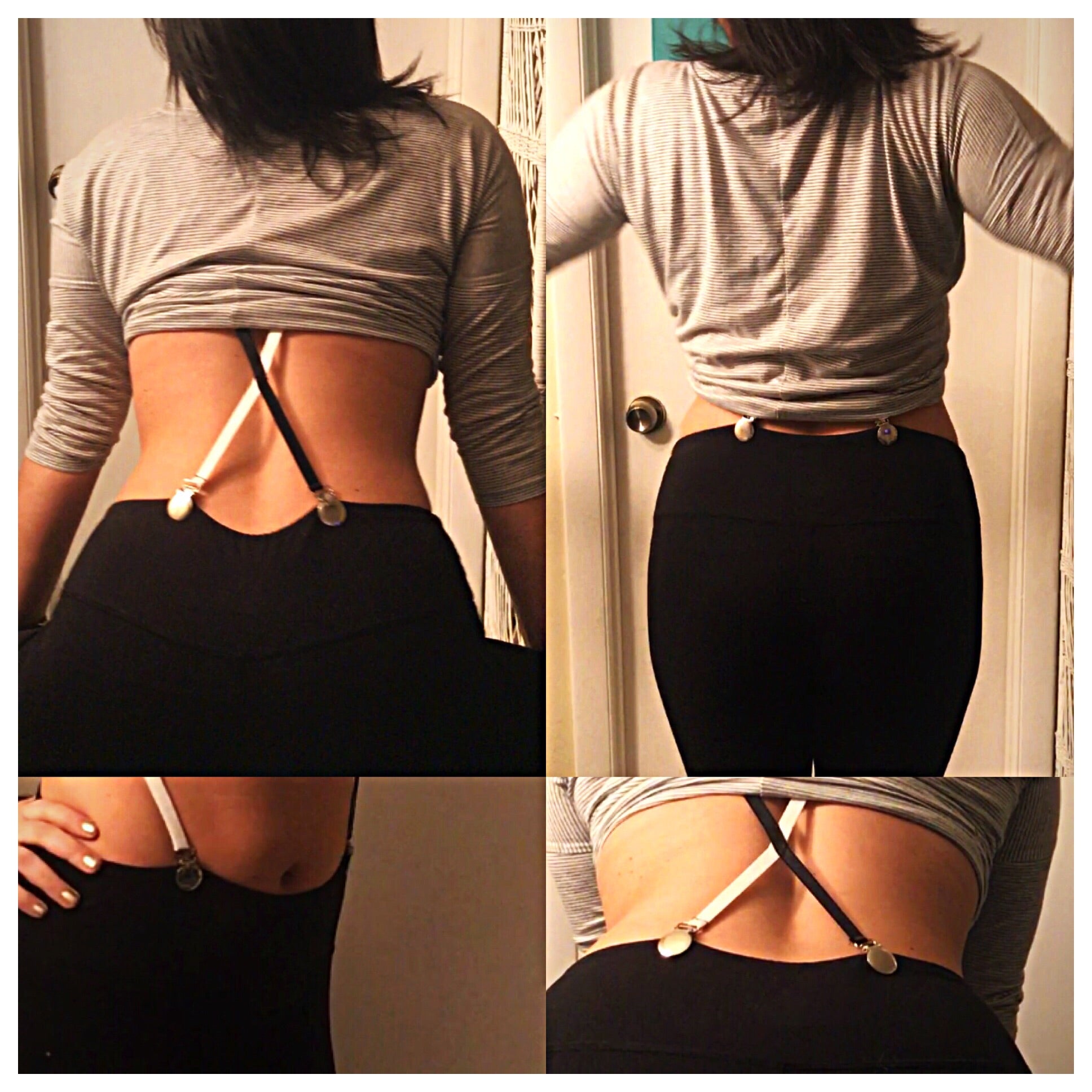 Women's Undergarment Suspenders, Y-back, Butt Lifting, Smoothing